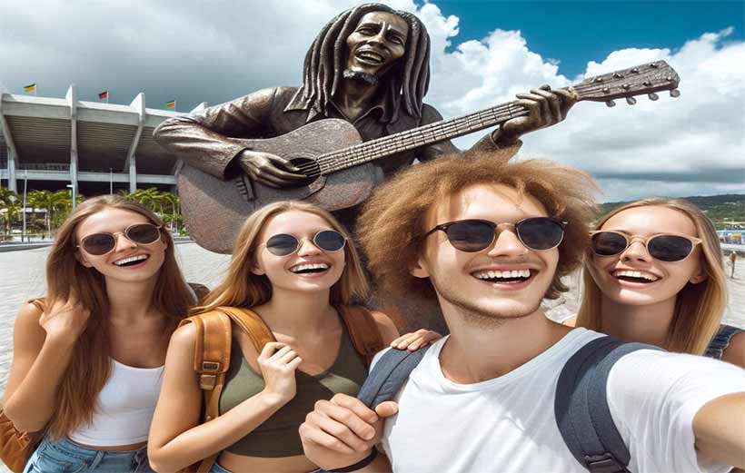 Bob-Marley-statue-at-the-National-Stadium-Kingston-Jamaica